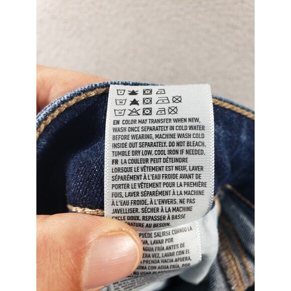 American Eagle Jeans Women's 8 Short Hi-Rise Jegging Distressed Stretch 28x27 - Picture 15 of 16